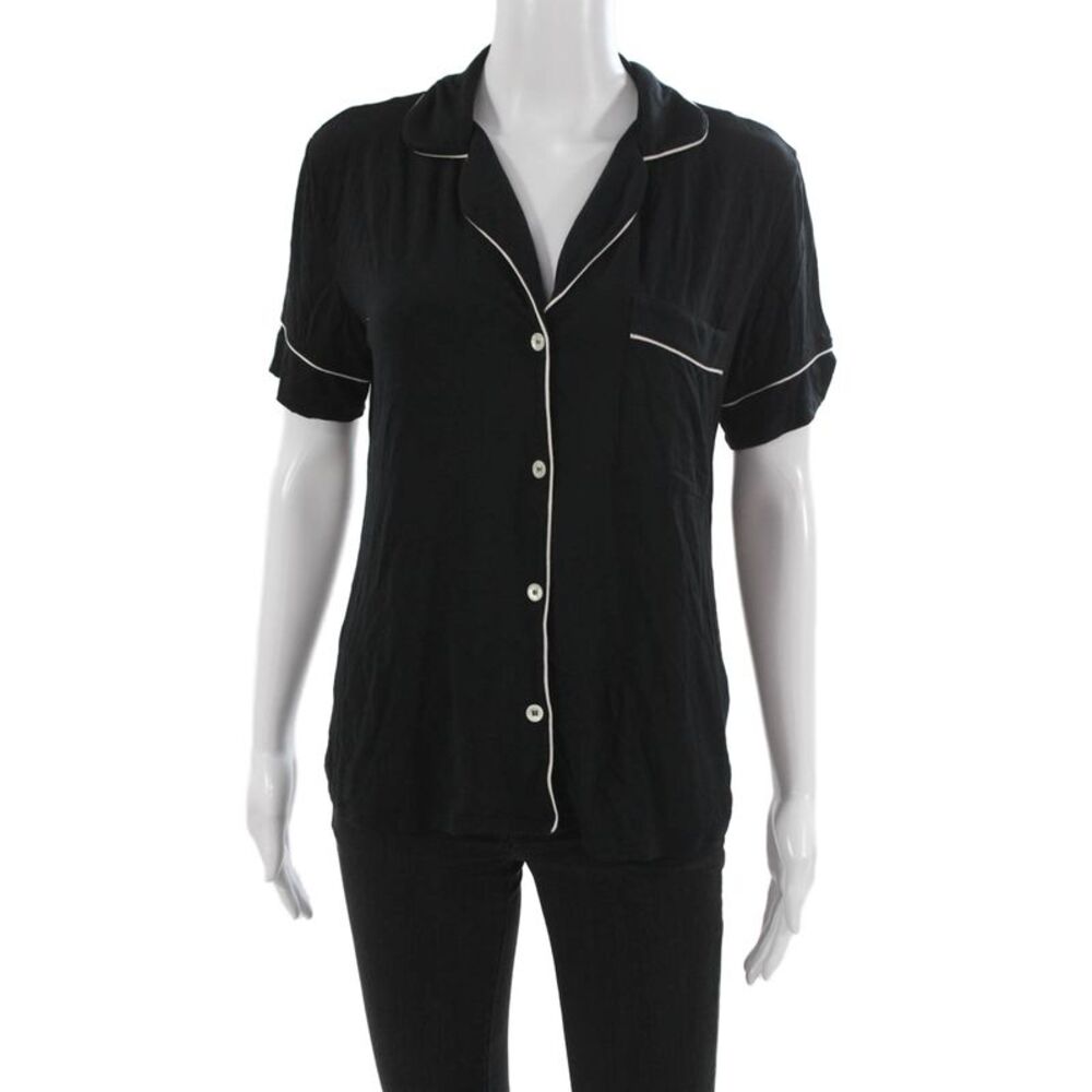 Eberjey Womens Tops Short Sleeve Size XS